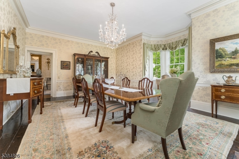 312 Hamden Road Annandale, NJ 08801 - Photo 34 of 50 a view of a dining room with furniture window and outside view