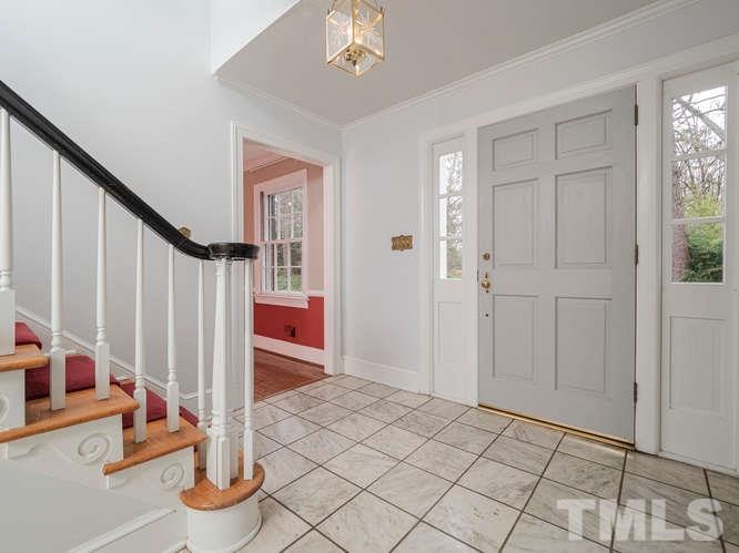 2205 Barfield Court Raleigh, NC 27612 - Photo 4 of 30 a view of entryway with livingroom