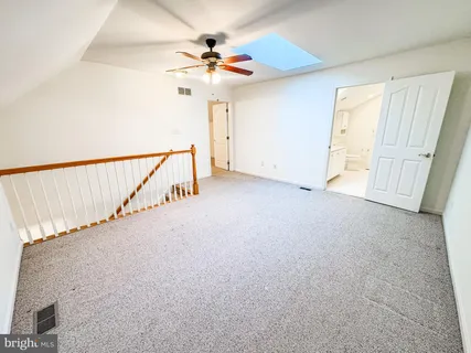 a view of empty room