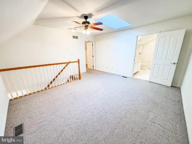 a view of empty room