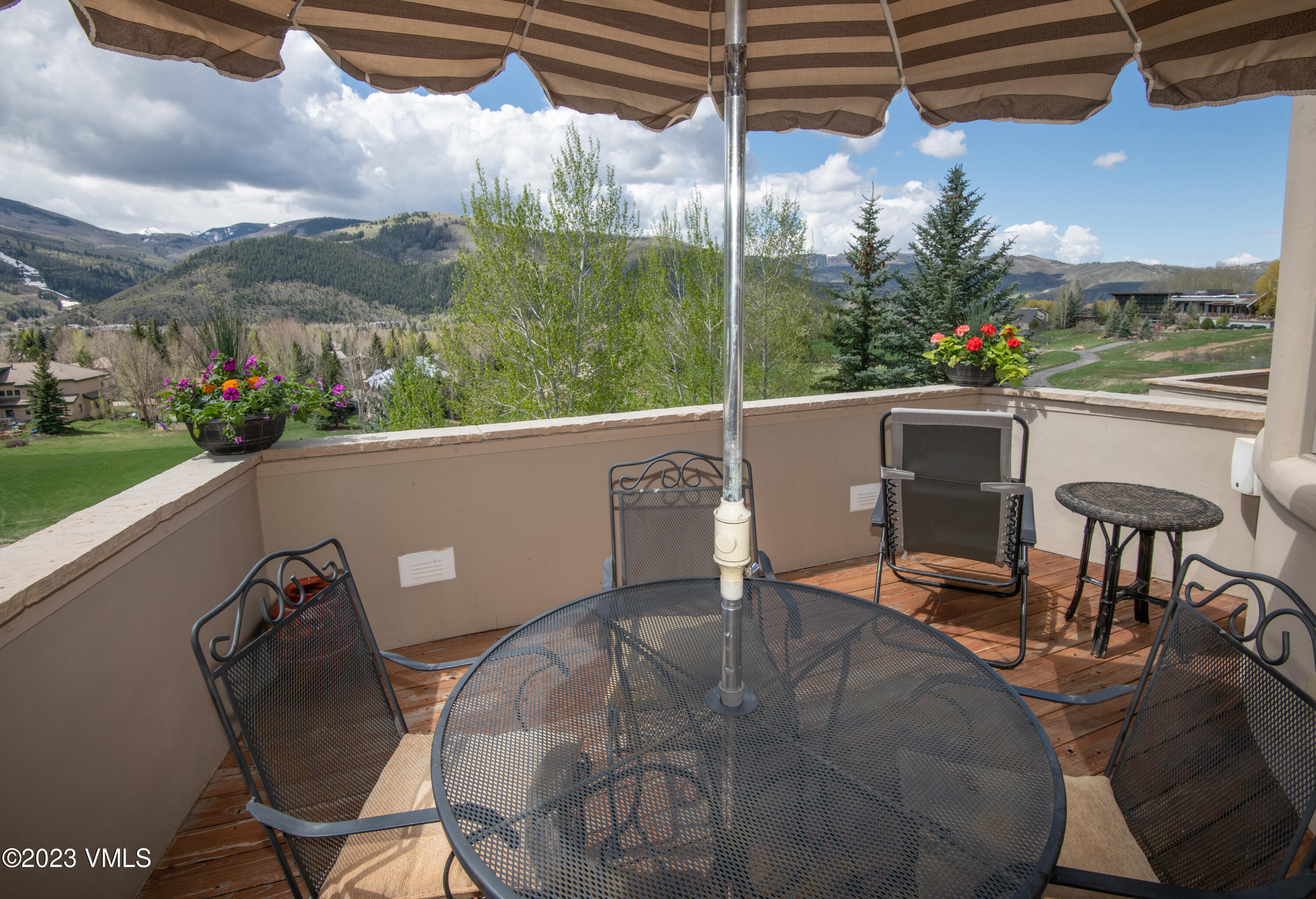 711 Singletree Road, Unit 35 Edwards, CO 81632 - Photo 10 of 20 Deck view Sonnenalp