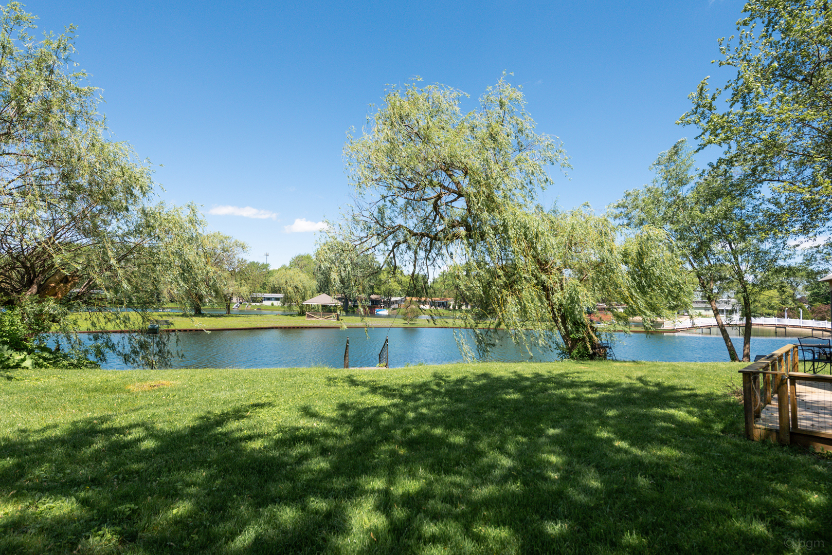 1110 Lakewood Road Elgin, IL 60123 - Photo 23 of 24 a view of lake with houses