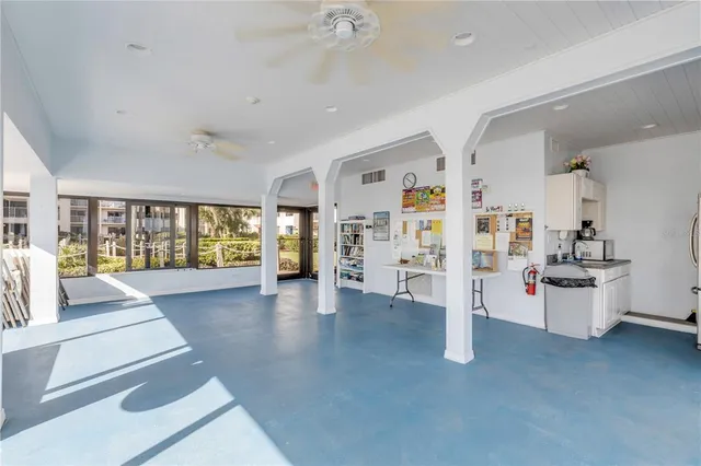 a view of a city with an ocean view