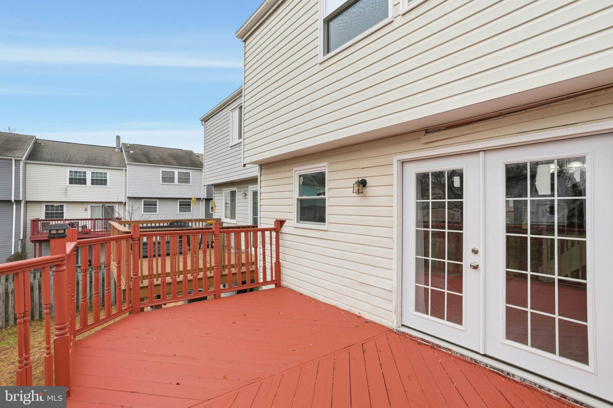 9931 Tuscarora Road Randallstown, MD 21133 - Photo 28 of 30 a view of a house with wooden deck
