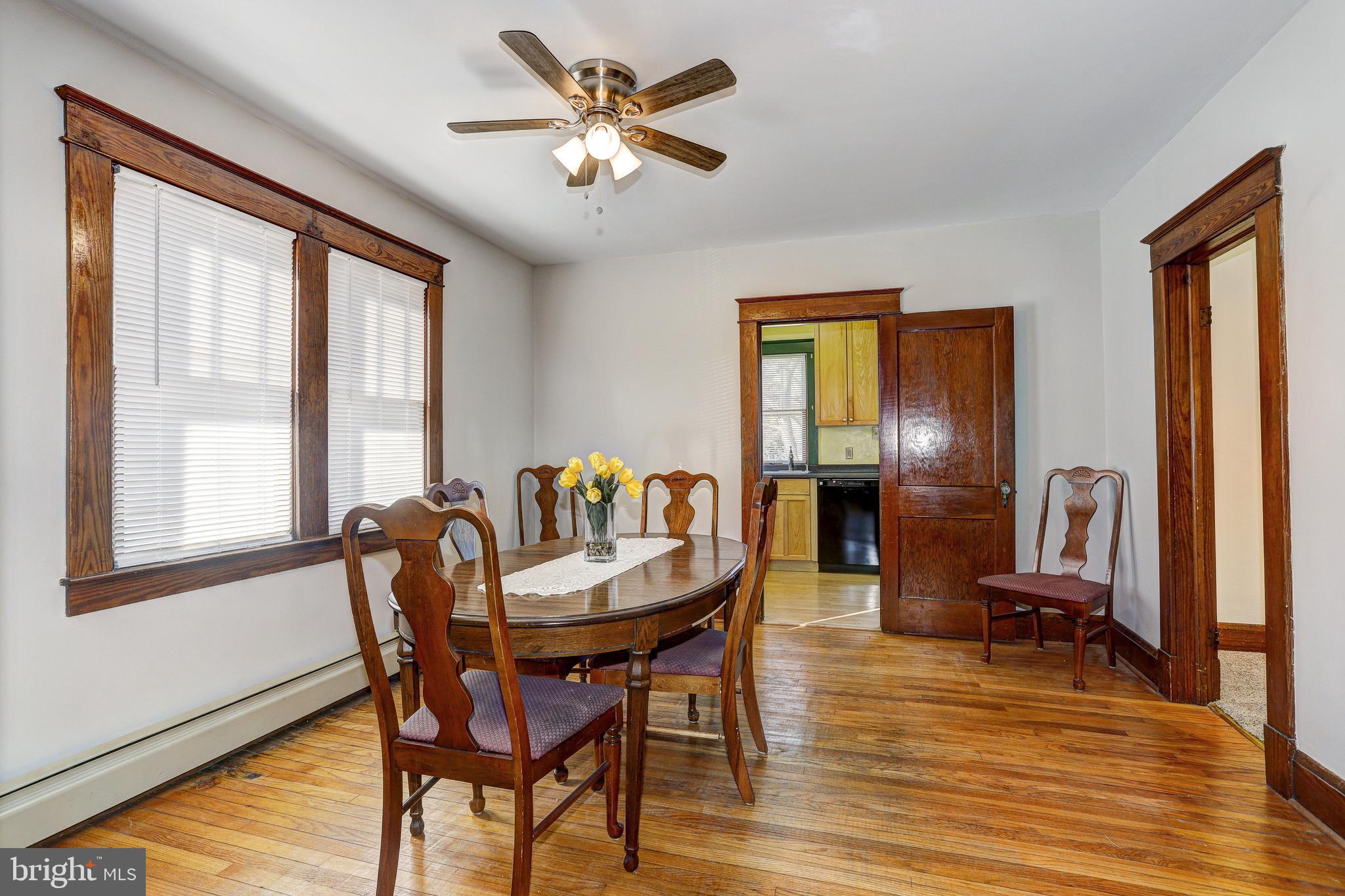 7416 Old Harford Road Baltimore, MD 21234 - Photo 12 of 35 Dining room leading to kitchen