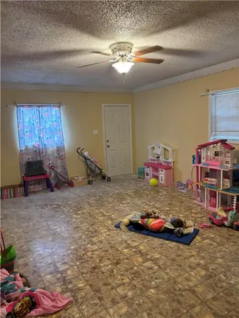 a play room with toys