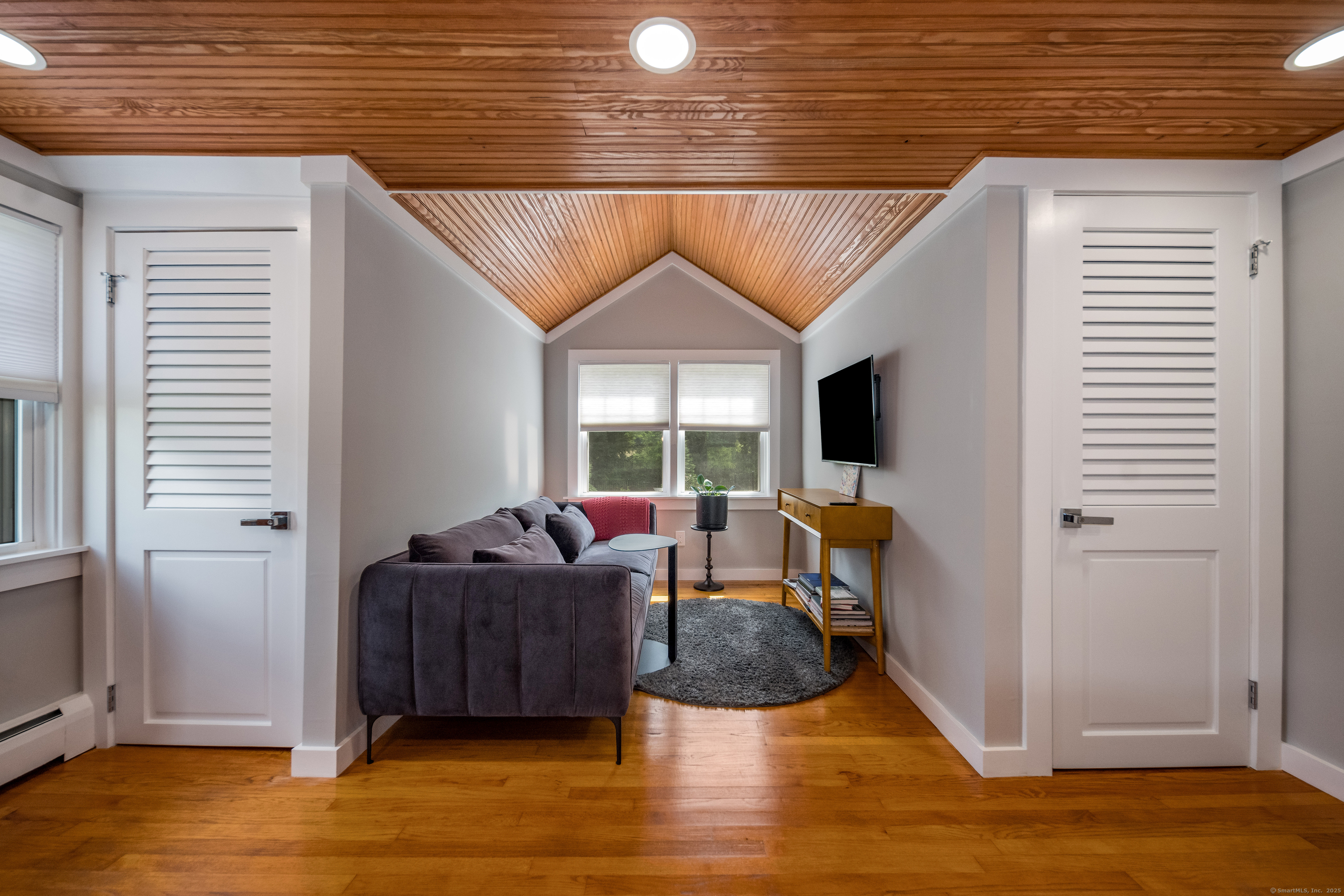 55 Bogel Road East Haddam, CT 06423 - Photo 18 of 39 a living room with furniture window and wooden floor