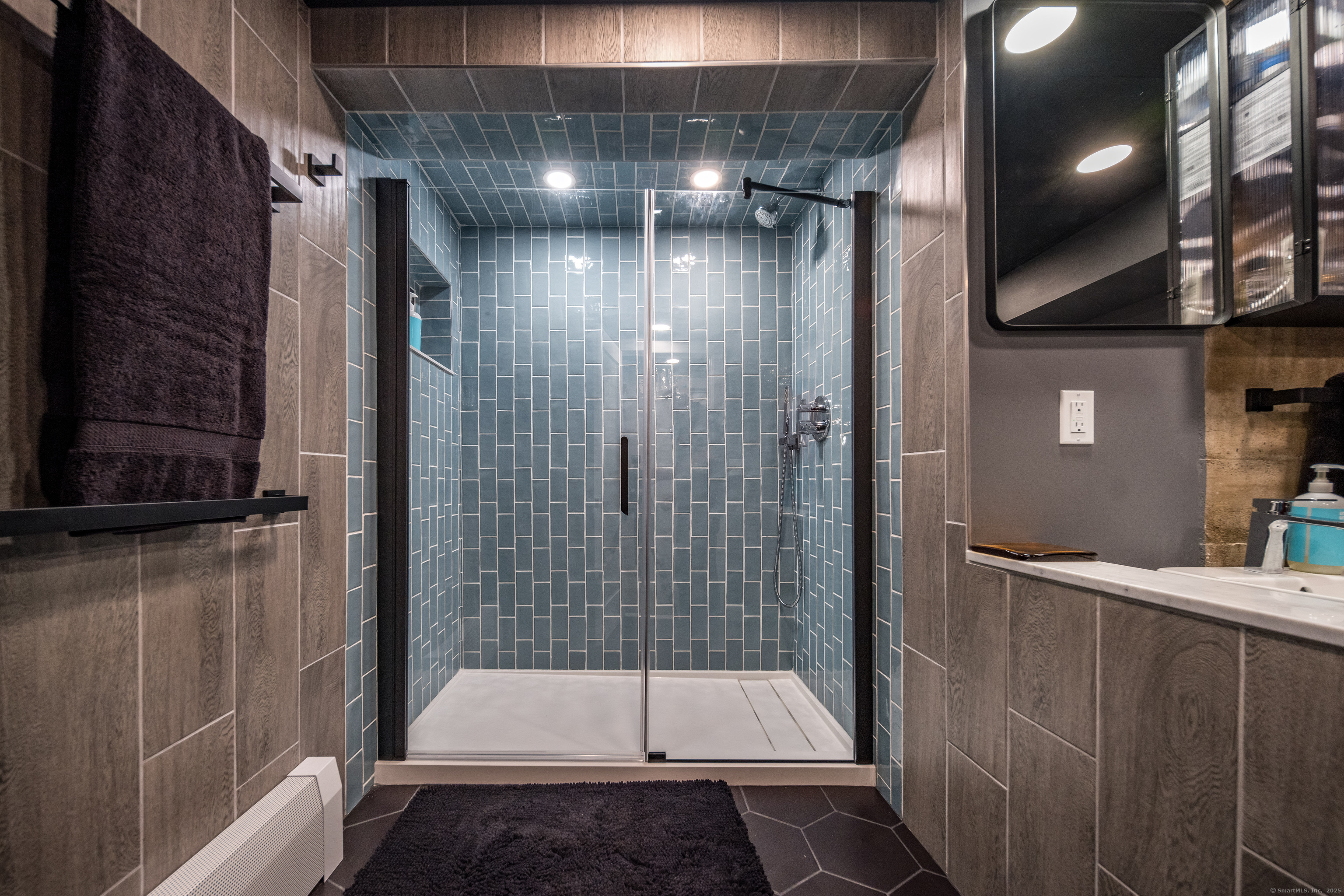 55 Bogel Road East Haddam, CT 06423 - Photo 20 of 39 a bathroom with a shower and a tub