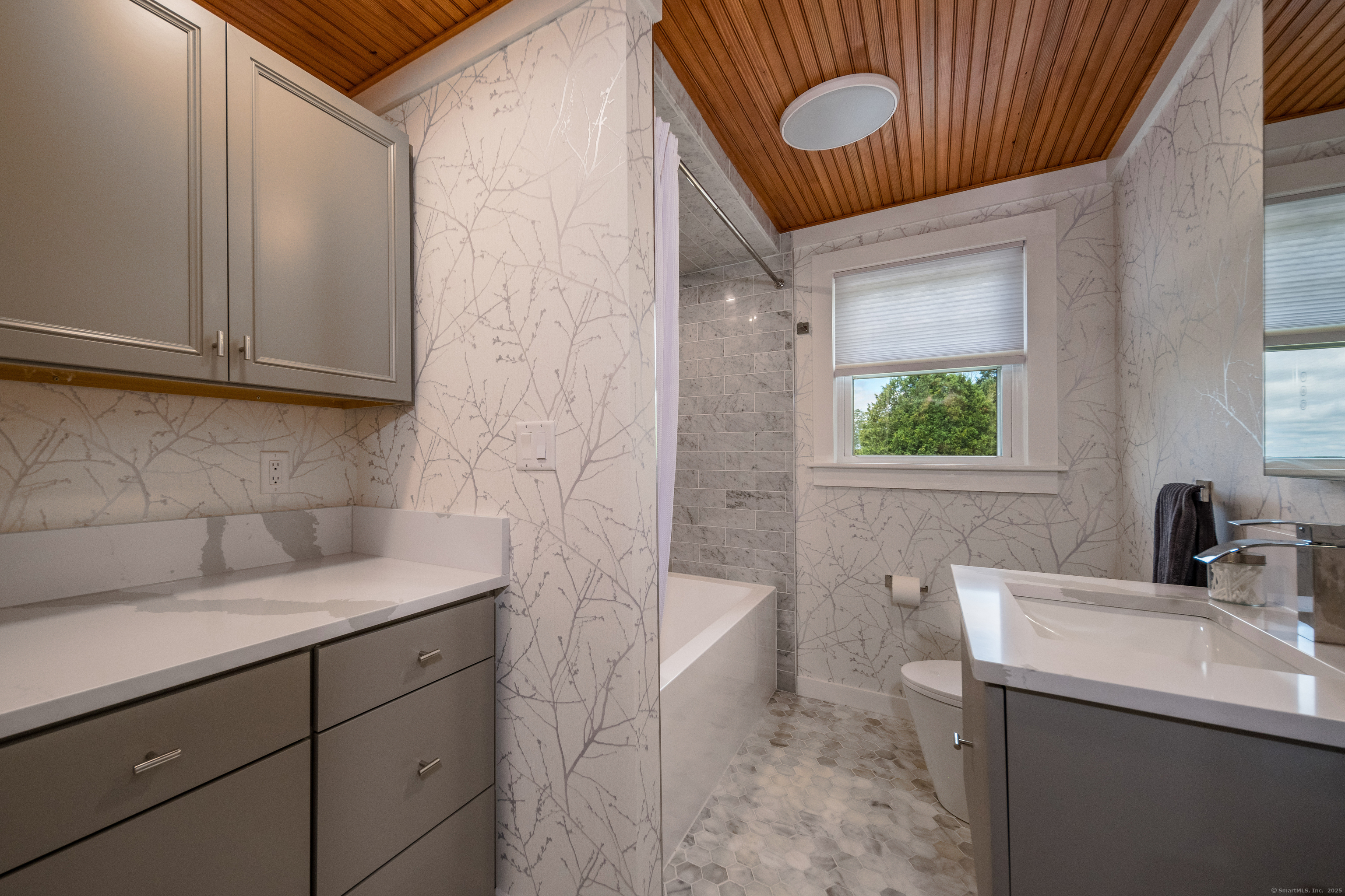 55 Bogel Road East Haddam, CT 06423 - Photo 9 of 39 a bathroom with a sink and a mirror
