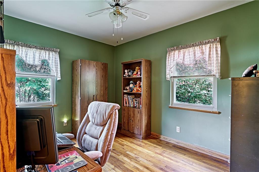 430 Wallace Road Wexford, PA 15090 - Photo 13 of 25 a view of a workspace with furniture and a window