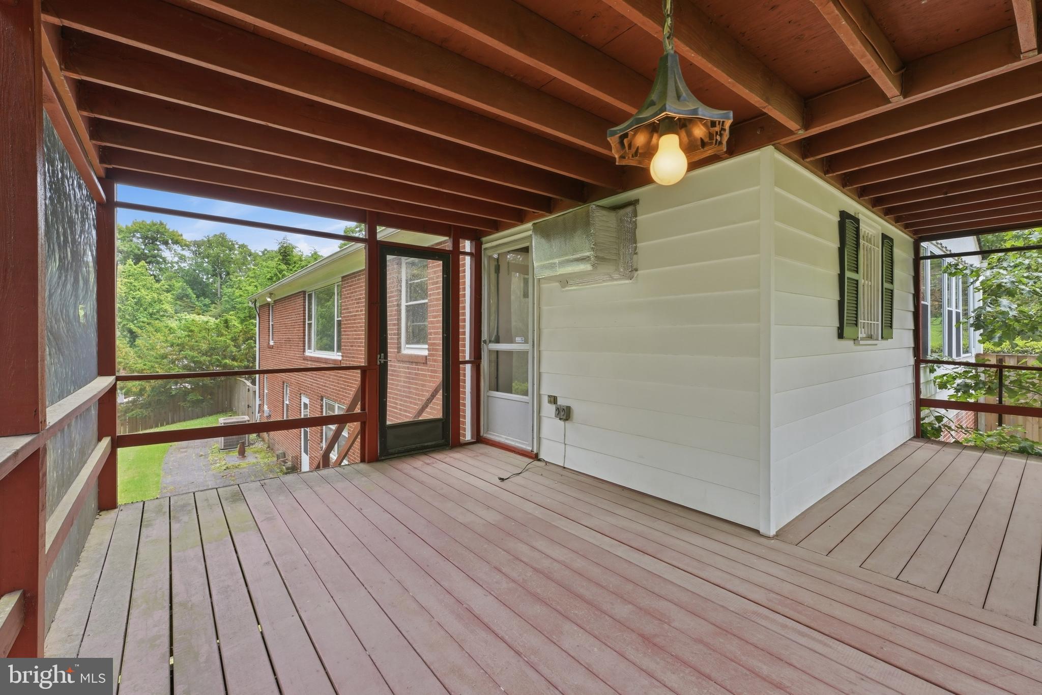 228 Northwest Terrace Silver Spring, MD 20901 - Photo 23 of 70 a view of outdoor space with wooden floor and iron stairs