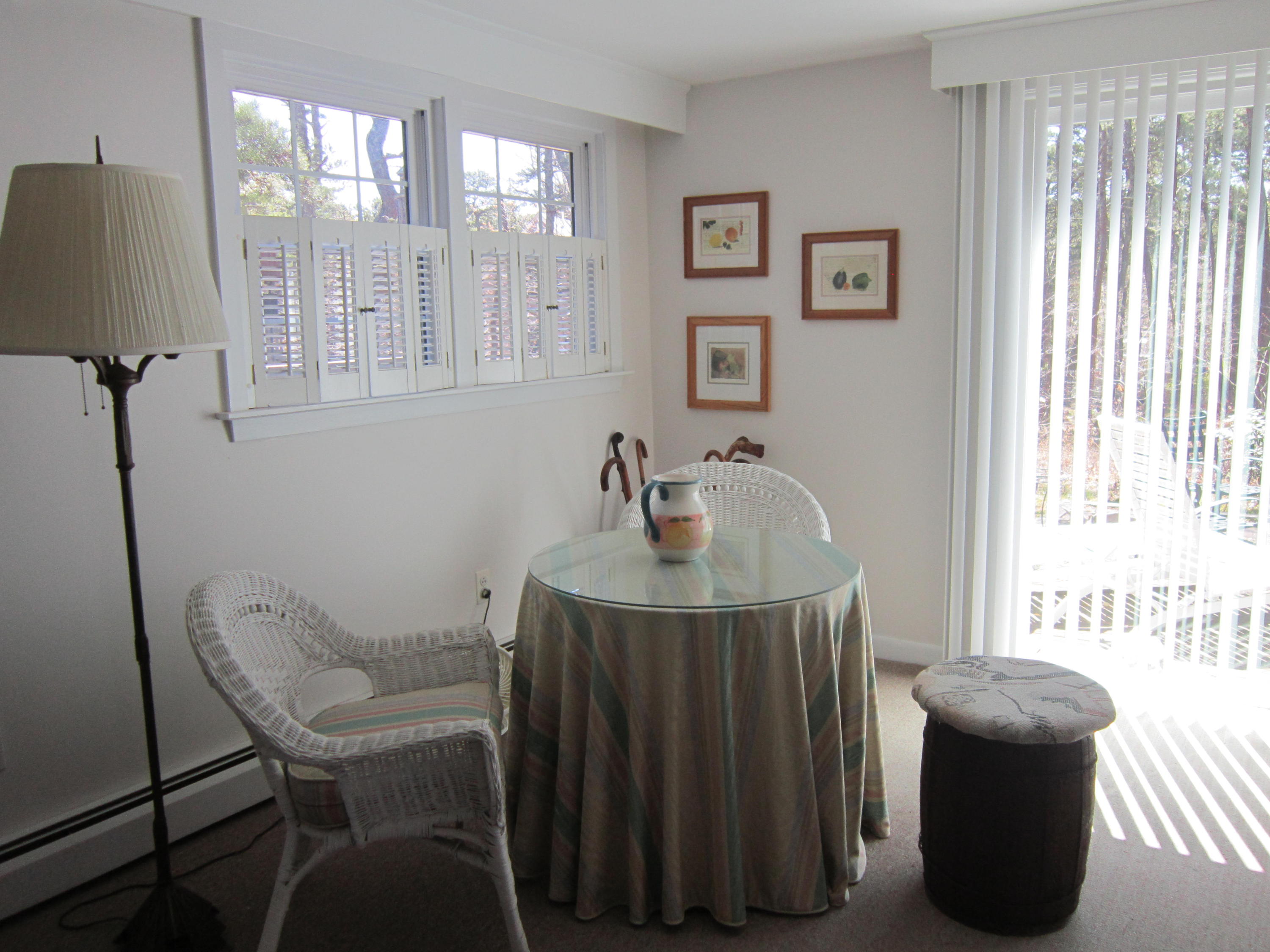27 Bartlett Road Wellfleet, MA 02667 - Photo 24 of 32 a dining room with furniture and window