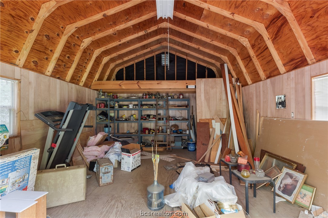 717 Inwood Drive Bryan, TX 77802 - Photo 47 of 48 Storage shed with electricity could be finished out for an office or craft room!