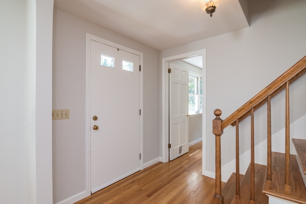 45 Cave Hill Road Leverett, MA 01054 - Photo 24 of 42 a view of an entryway with wooden floor and door