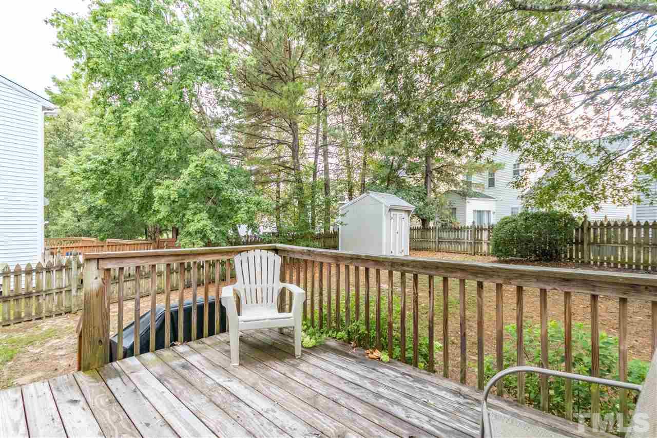 1913 Crag Burn Lane Raleigh, NC 27604 - Photo 10 of 29 a view of balcony of wooden floor