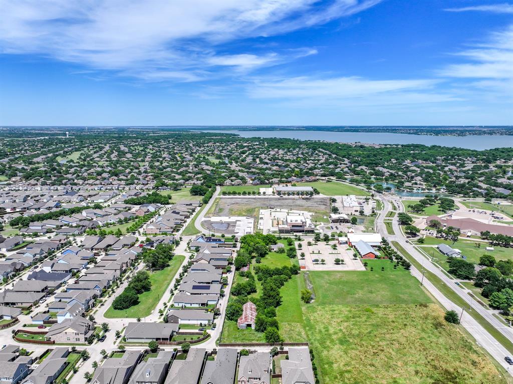 8701 Liberty Grove Road Rowlett, TX 75089 - Photo 10 of 18 an aerial view of residential houses with city view