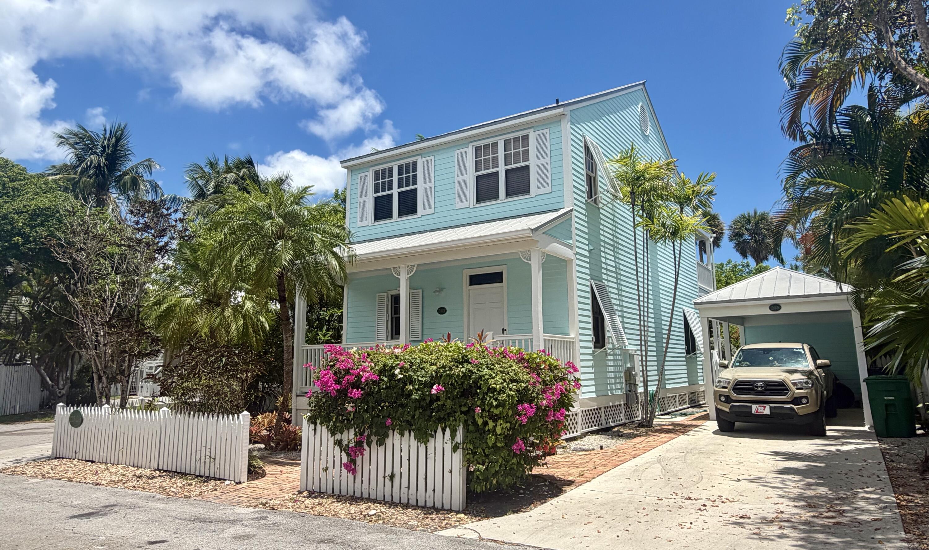 243 Golf Club Drive Key West, FL 33040 - Photo 55 of 55 a view of a house with a backyard