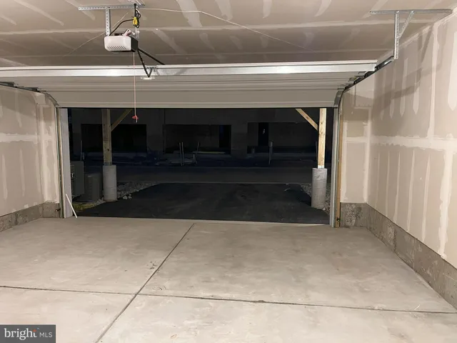 a living room with a fireplace