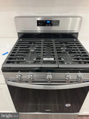 a close view of stove