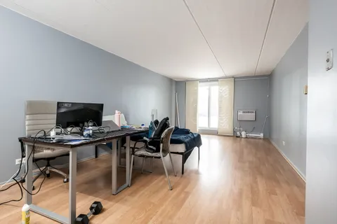a view of a kitchen with window