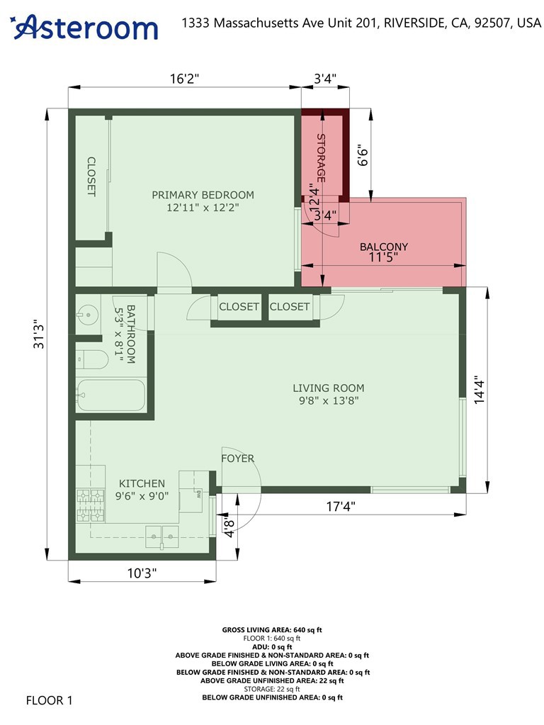1333 Massachusetts Avenue, Unit 201 Riverside, CA 92507 - Photo 30 of 30