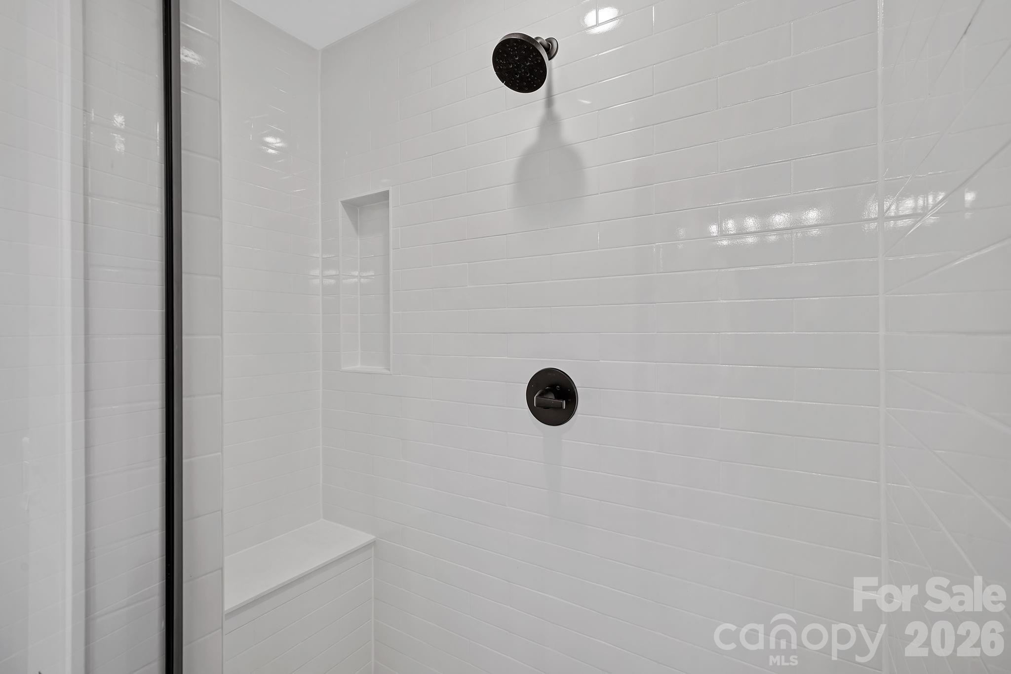 343 Olivette Road Asheville, NC 28804 - Photo 18 of 29 a bathroom with a shower