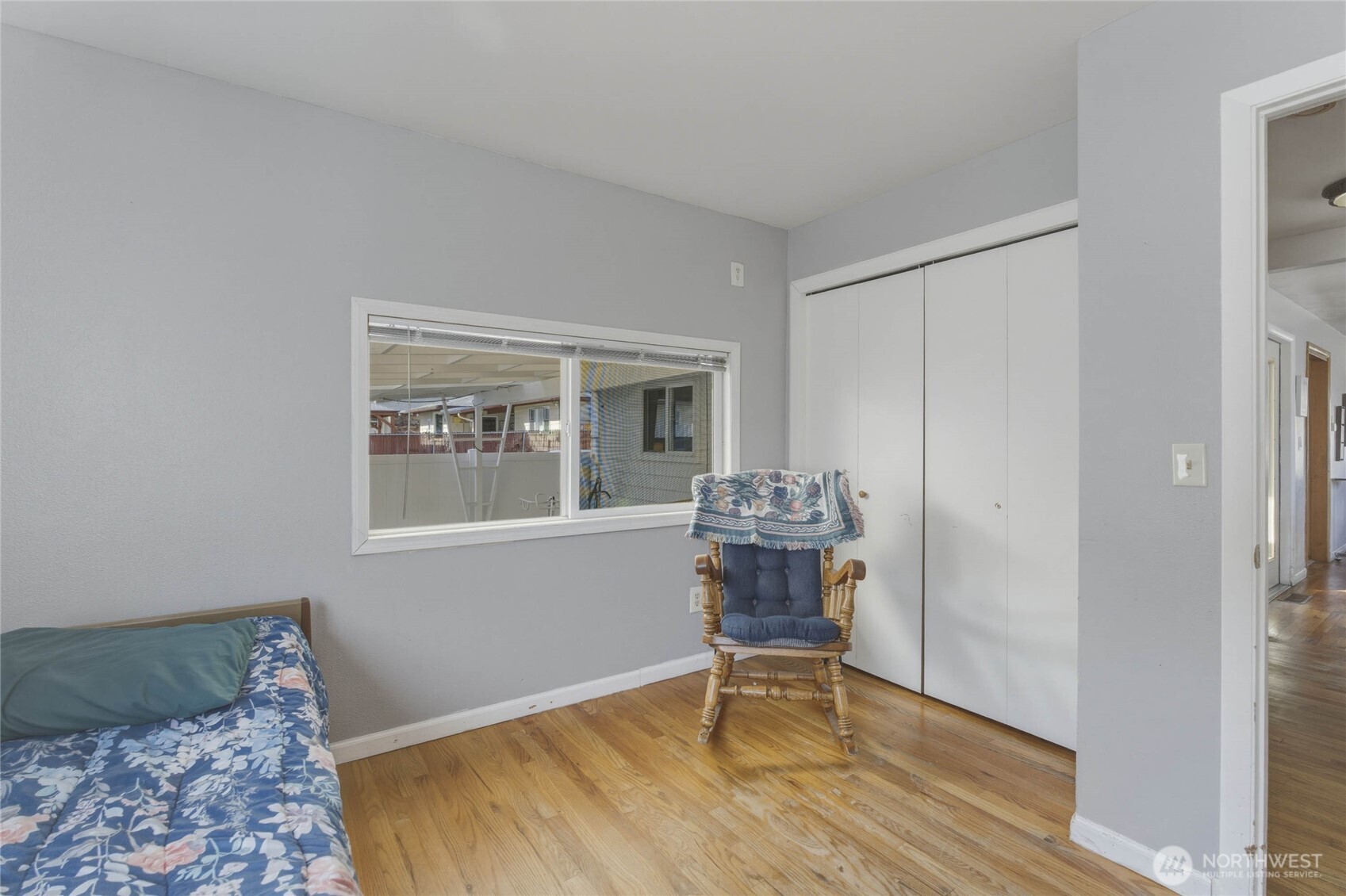 33 North Furney Street Wenatchee, WA 98801 - Photo 11 of 30 a bedroom with a bed and a window