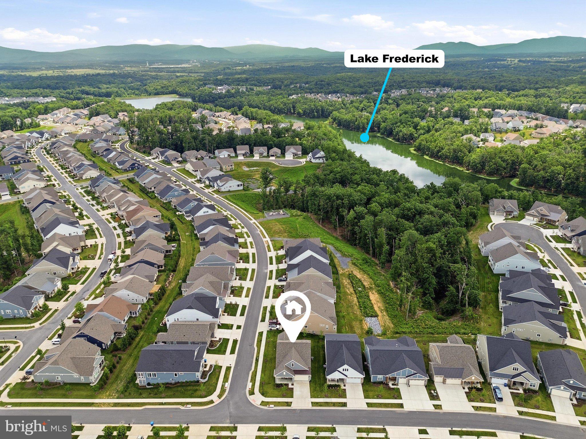 111 Switchgrass Way Lake White Post, VA 22663 - Photo 17 of 45 Aerial View