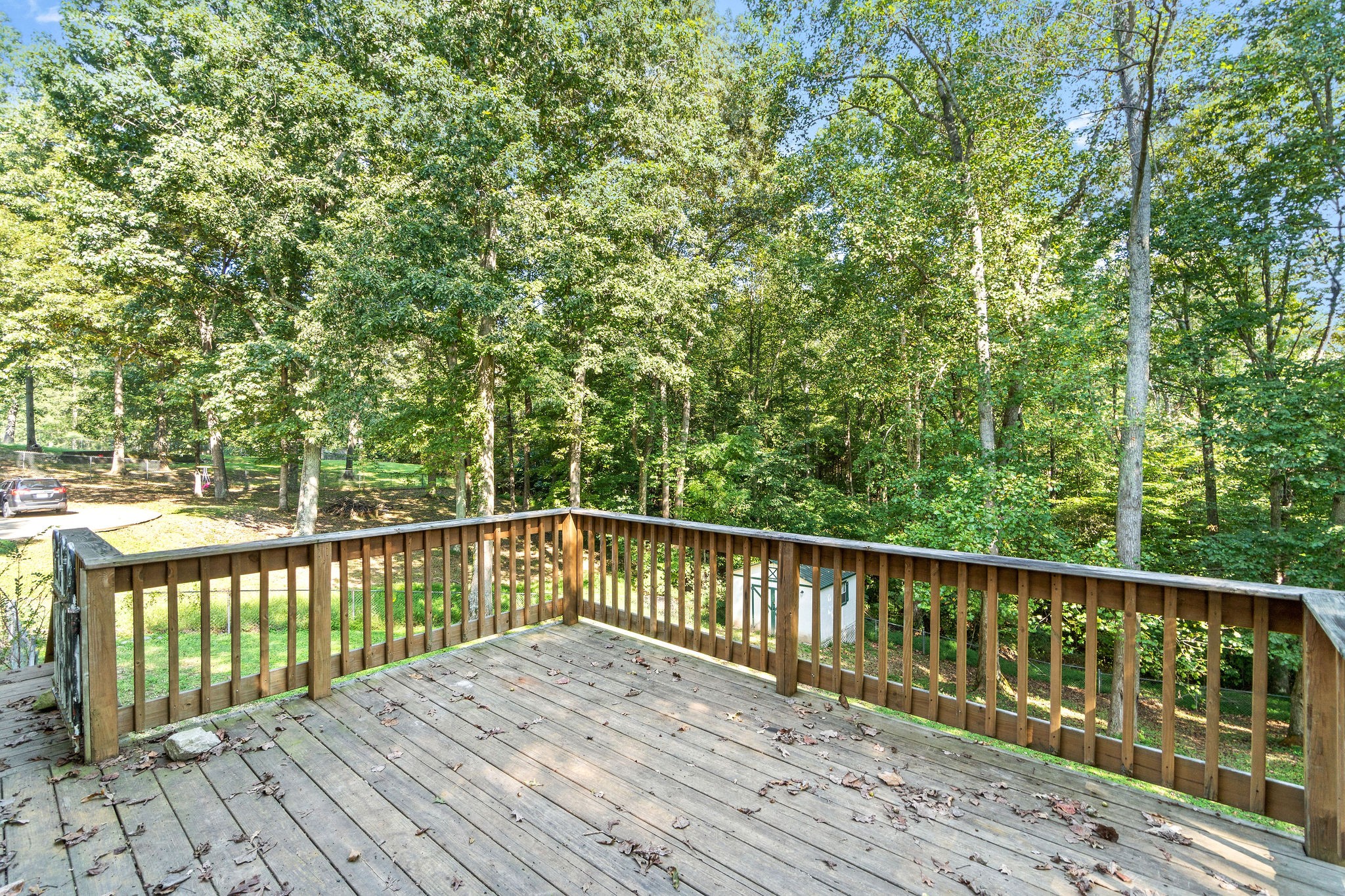 3328 Backridge Road Woodlawn, TN 37191 - Photo 23 of 28 a view of balcony with wooden floor