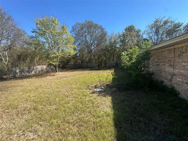 a view of outdoor space and yard