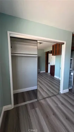 a view of walk in closet