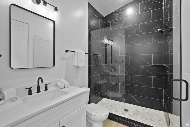 4346 Canterbury Road Hurricane, UT 84737 - Photo 34 of 37 Full bath with a stall shower and vanity