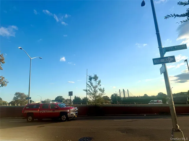 a car parked on the side of a street