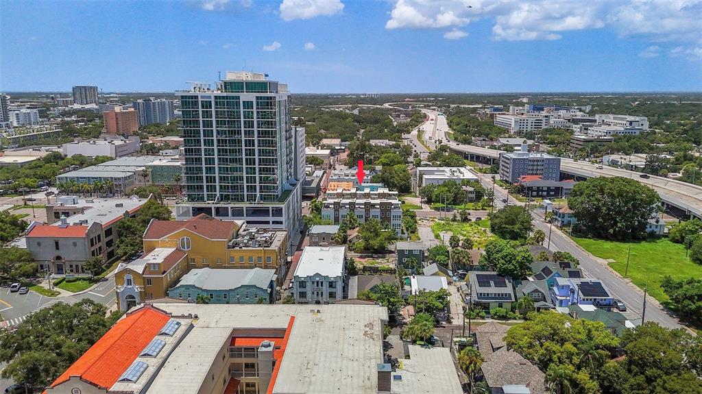 755 Calla Terrace North St. Petersburg, FL 33701 - Photo 27 of 37 an aerial view of multiple house