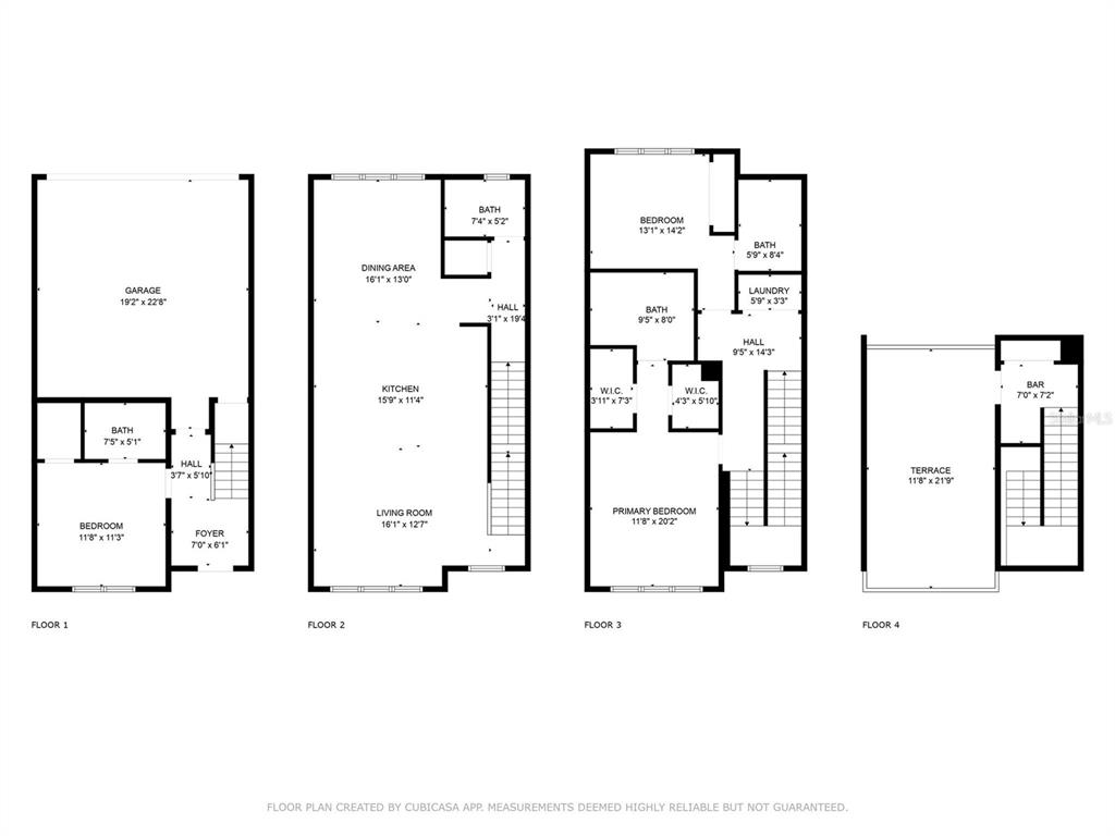 755 Calla Terrace North St. Petersburg, FL 33701 - Photo 37 of 37 a picture of a floor plan