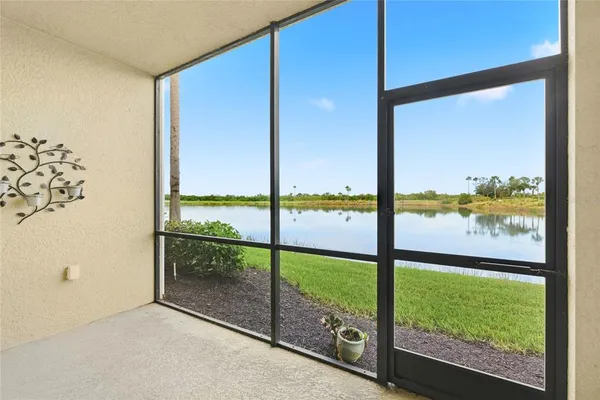 a view of an outdoor space and a window