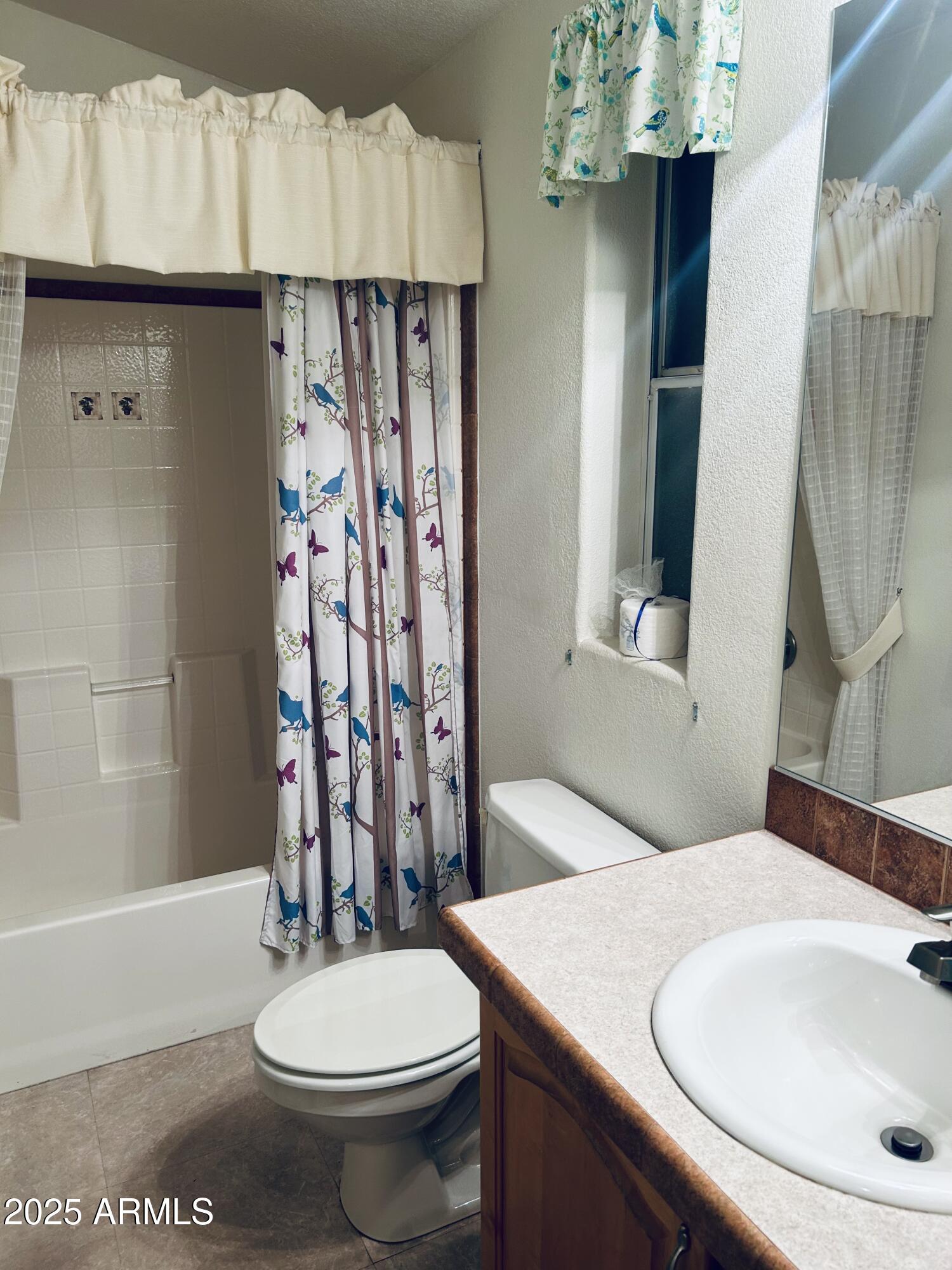 3301 South Goldfield Road, Unit 3011 Apache Junction, AZ 85119 - Photo 24 of 65 a bathroom with a sink a toilet and shower