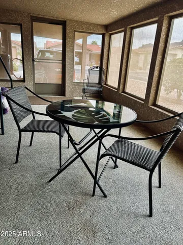 a room with gym equipment