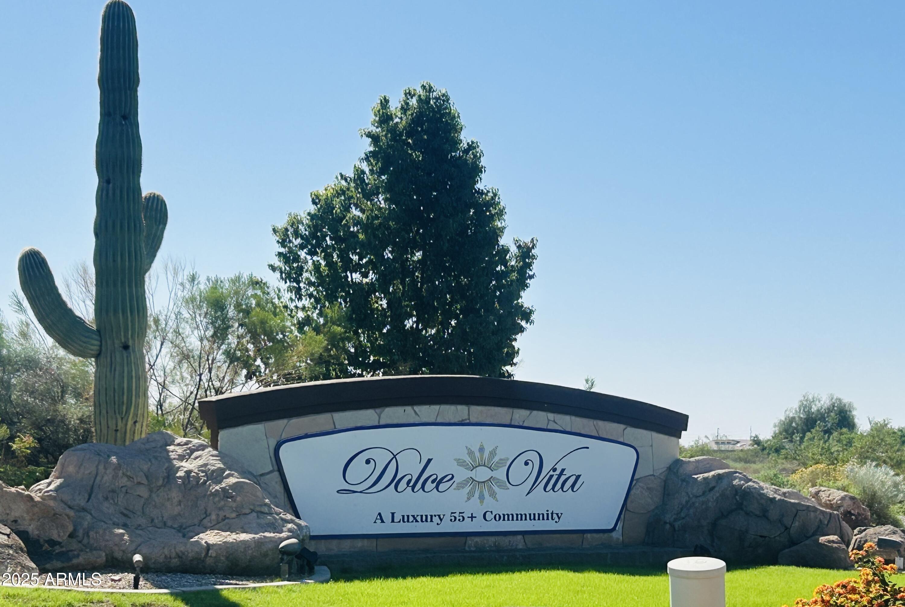 3301 South Goldfield Road, Unit 3011 Apache Junction, AZ 85119 - Photo 65 of 65 a view of outdoor space with signage and flags
