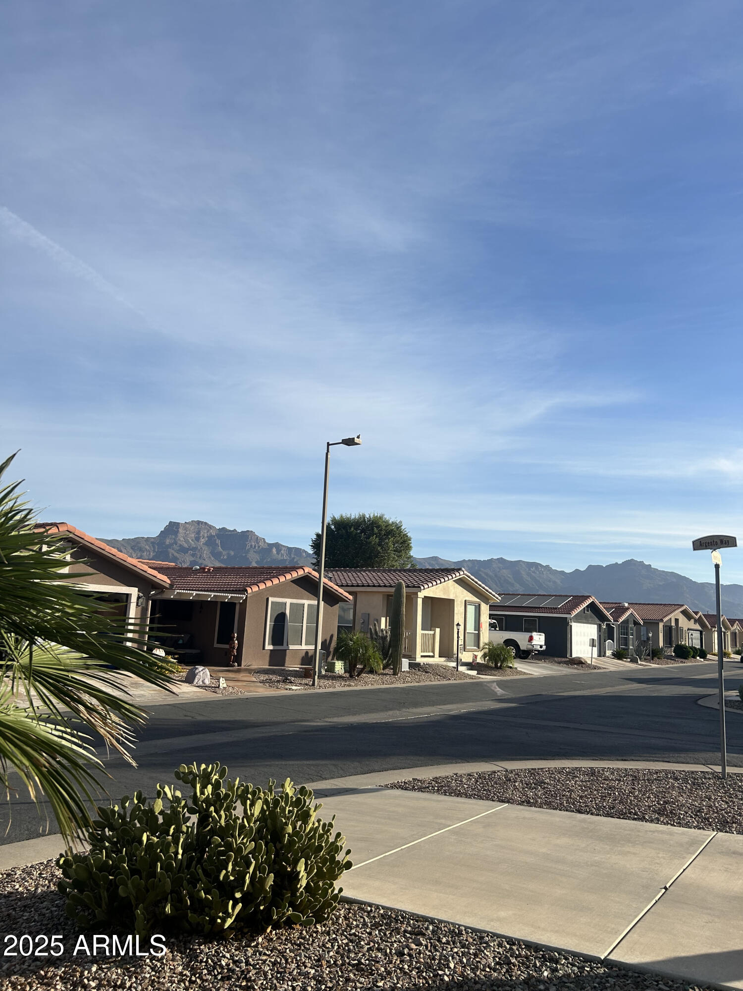 3301 South Goldfield Road, Unit 3011 Apache Junction, AZ 85119 - Photo 7 of 65 a front view of a house with a yard