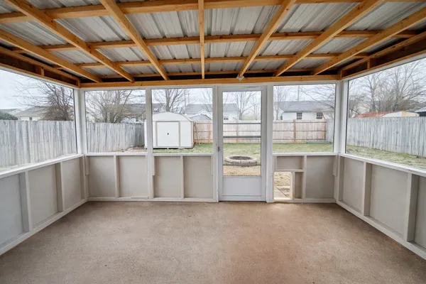a view of a storage & utility room