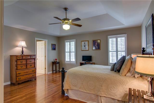 835 Cothran Road Columbia, TN 38401 - Photo 9 of 20 Split Bedroom Plan ~ Master Suite with Trey Ceiling ~ Hardwood Floors ~ Plantation Shutters ~ Patio door off of master bedroom for easy access to outside