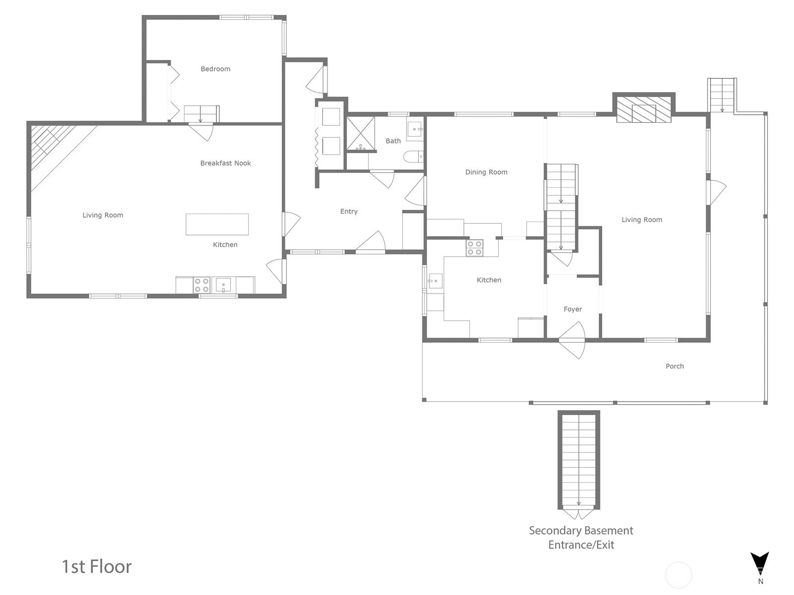 9753 Nibbelink Road Peshastin, WA 98847 - Photo 33 of 35 close up of of a kitchen with a sink