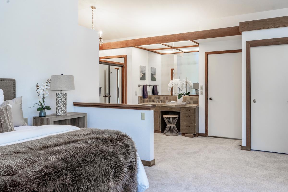 270 River Road Salinas, CA 93908 - Photo 28 of 44 a bedroom with a bed dresser and a large mirror