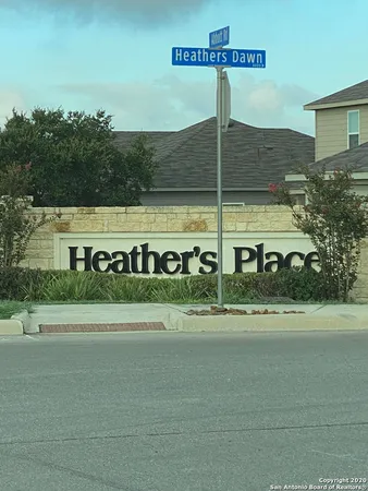 a view of a street sign