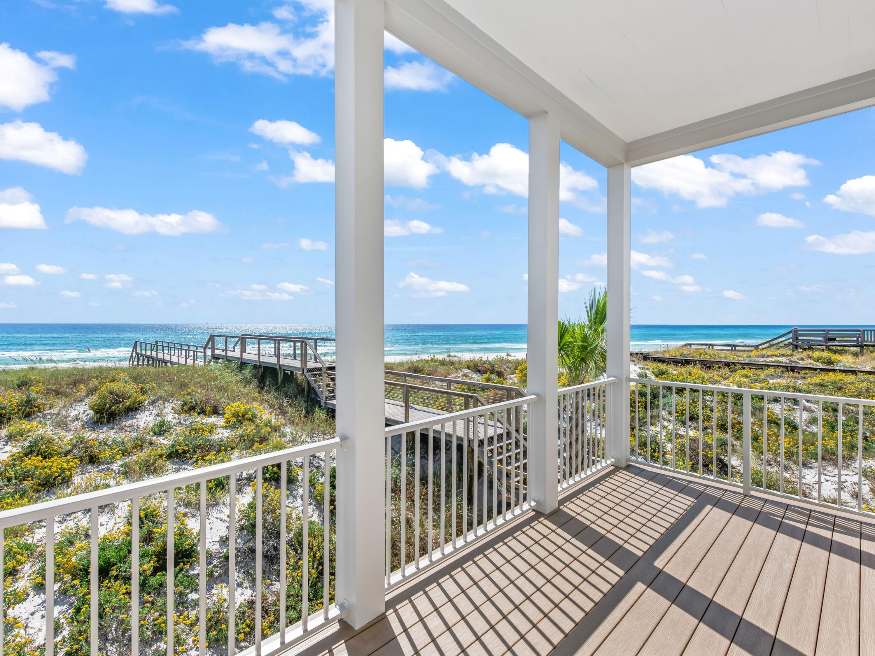 32 Lupin Bch Drive Inlet Beach, FL 32461 - Photo 11 of 24 a view of city from a balcony