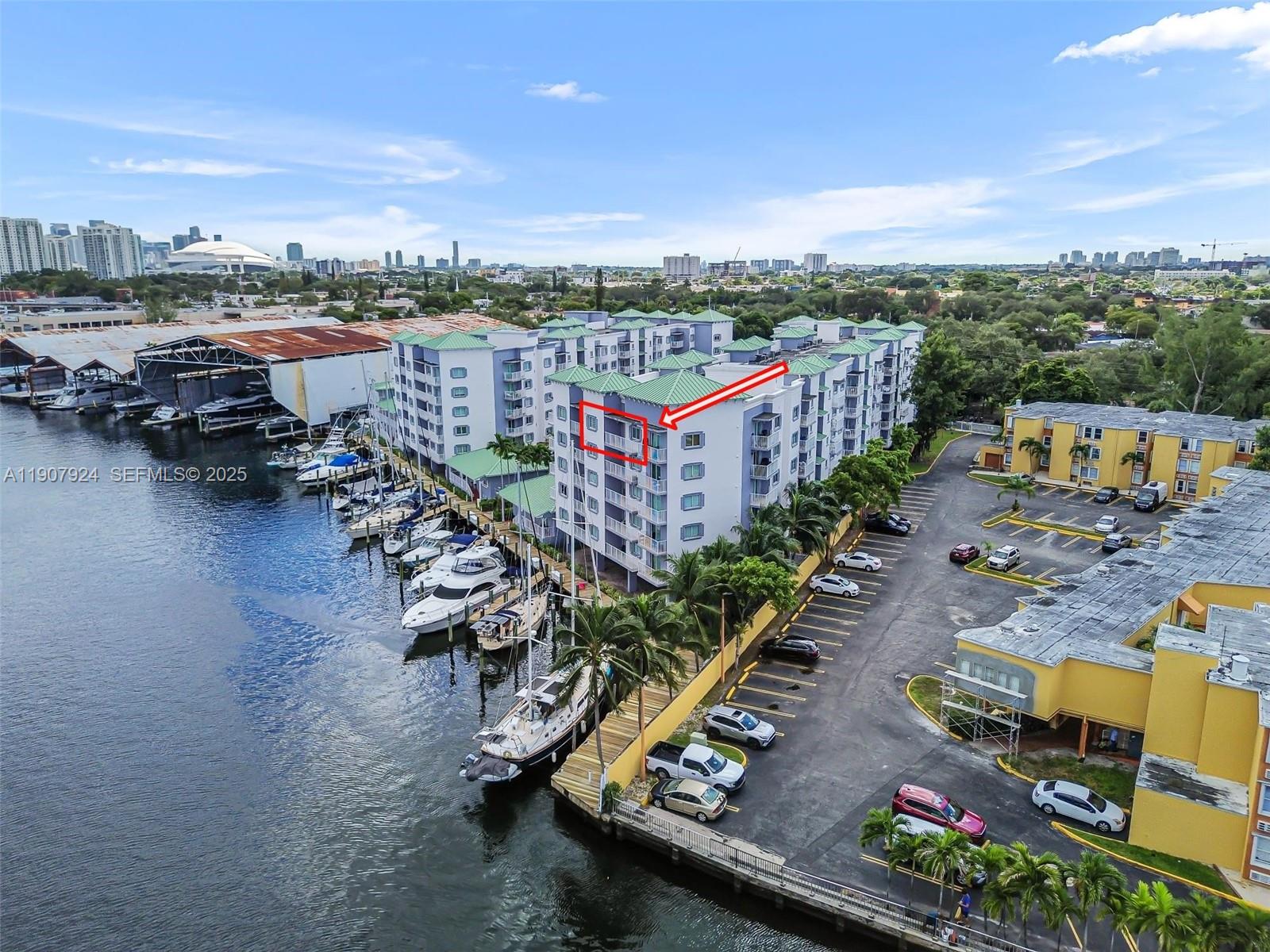 2475 Northwest 16th St Road, Unit 616 Miami, FL 33125 - Photo 6 of 32 an aerial view of a city