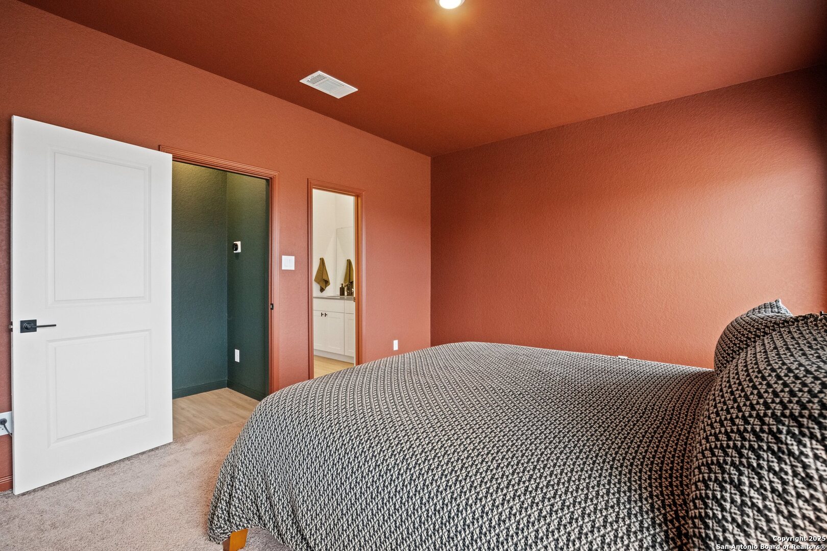 808 Riviera Court Seguin, TX 78155 - Photo 11 of 22 a bedroom with a bed and closet