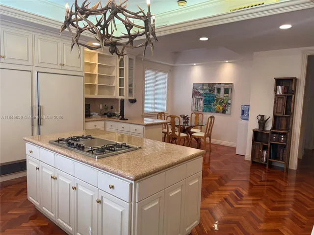 a bedroom with bed and a television