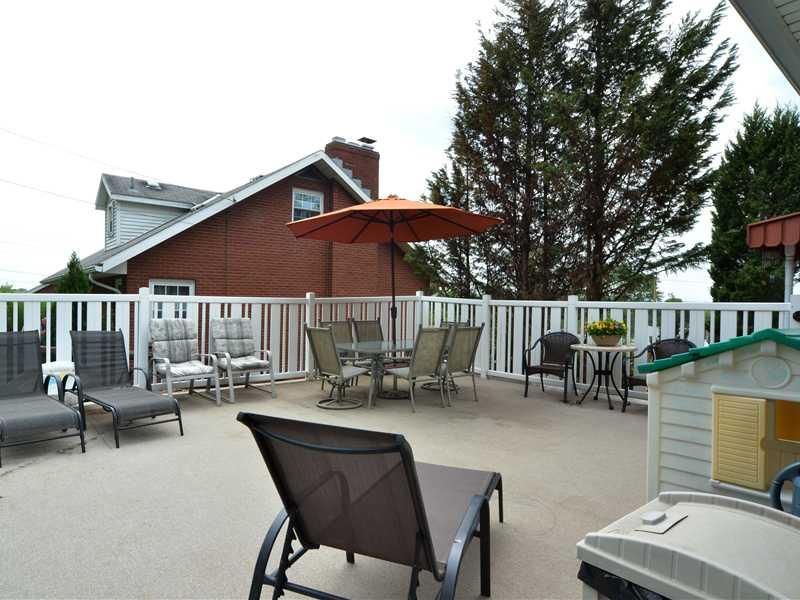 613 Duss Avenue Rochester, PA 15074 - Photo 11 of 15 Patio/Deck. What a great outdoor entertaining area!